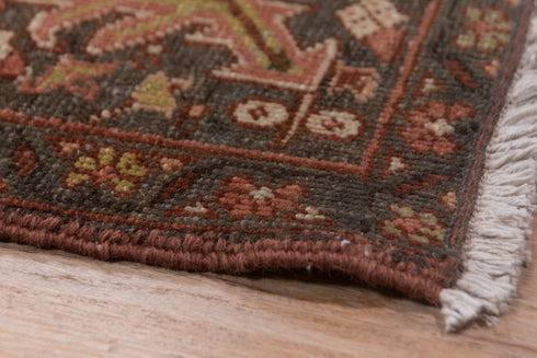 Antique Heriz Area Rug (8' x 11')